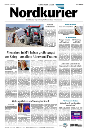 Cover of Vorpommern Kurier (Anklam)