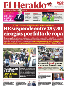 Cover of Diario El Heraldo