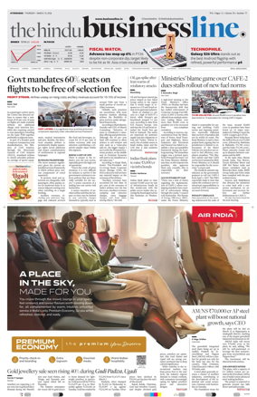 Cover of BusinessLine (Hyderabad)