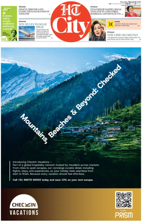 Cover of Hindustan Times (Chandigarh) - City