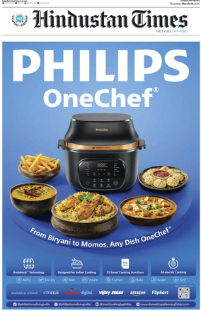 Cover of Hindustan Times (Chandigarh)