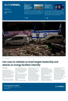 Cover of EuroNews (English Edition)