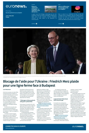 Cover of EuroNews (French Edition)