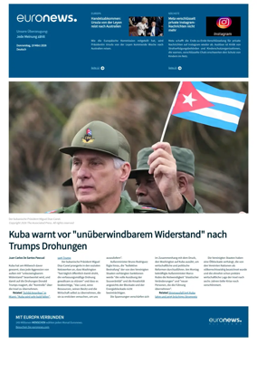 Cover of Euronews (German Edition)