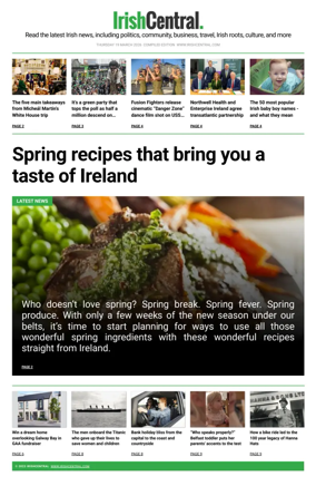 Cover of Irish Central