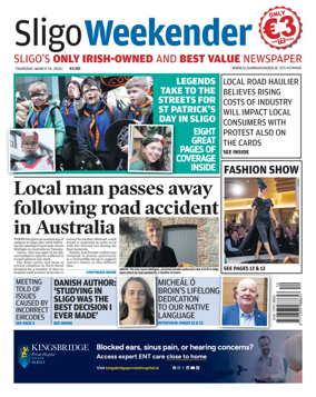 Cover of Sligo Weekender