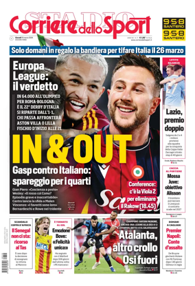 Cover of Corriere dello Sport (Roma)