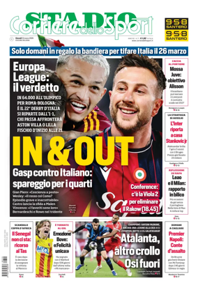 Cover of Corriere dello Sport Stadio (Bologna)