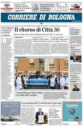 Cover of Corriere di Bologna