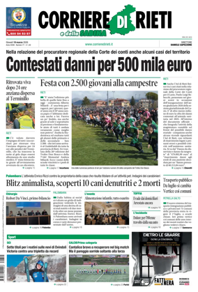 Cover of Corriere di Rieti