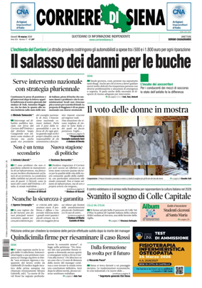 Cover of Corriere di Siena