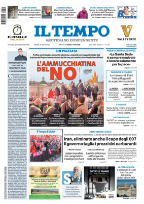 Cover of Il Tempo (Nazionale)