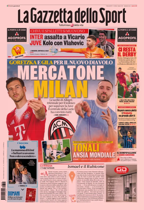 Cover of La Gazzetta dello Sport - Napoli