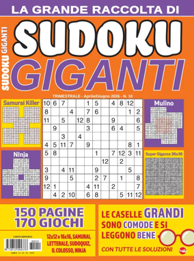 Cover of Sudoku Giganti