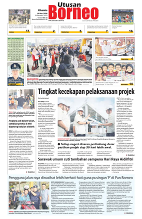 Cover of Utusan Borneo (Sarawak)