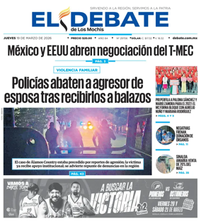 Cover of El Debate de Los Mochis