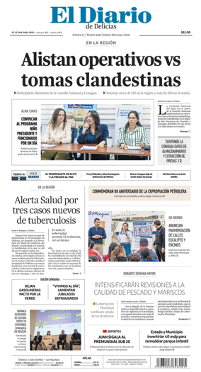 Cover of El Diario de Delicias