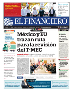 Cover of El Financiero