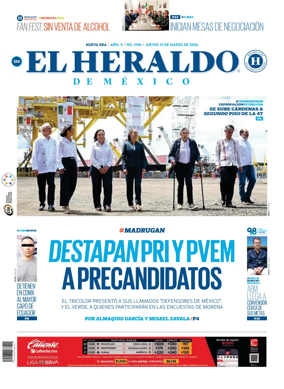 Cover of El Heraldo de Mexico