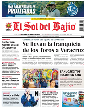 Cover of El Sol de Bajio