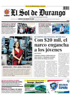 Cover of El Sol de Durango