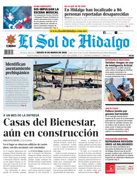 Cover of El Sol de Hidalgo