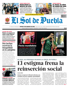 Cover of El Sol de Puebla