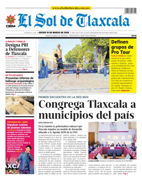 Cover of El Sol de Tlaxcala