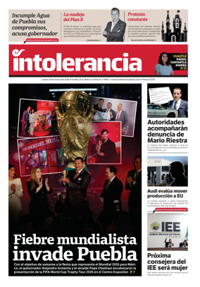 Cover of Intolerancia Diario