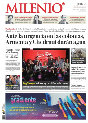 Cover of Milenio Puebla