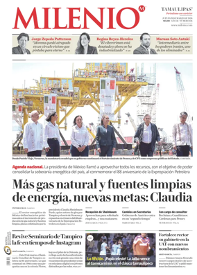 Cover of Milenio Tamaulipas
