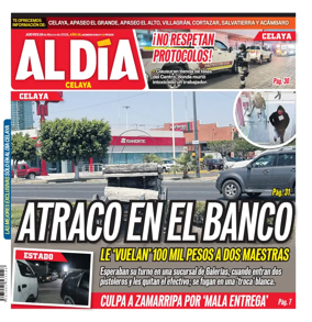 Cover of Periodico Al Dia (Celaya)