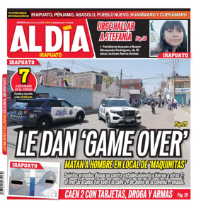 Cover of Periodico Al Dia (Irapuato)