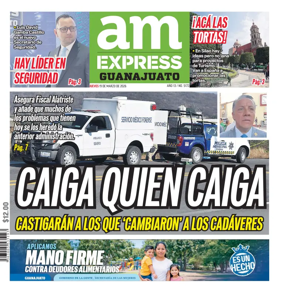 Cover of Periodico AM Express (Guanajuato)