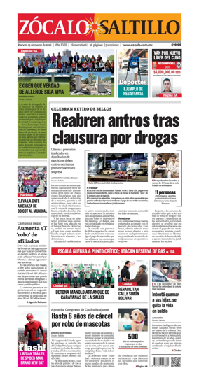 Cover of Zocalo Saltillo