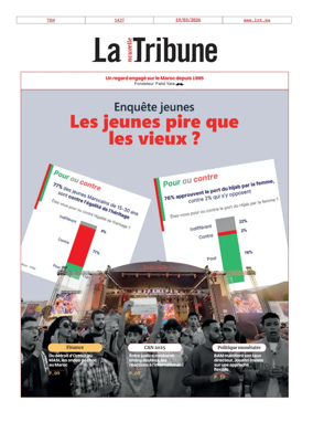 Cover of La Nouvelle Tribune