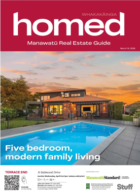Cover of Homed Manawatu Standard