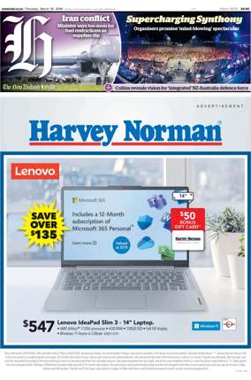 Cover of The New Zealand Herald