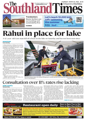 Cover of The Southland Times