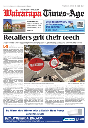 Cover of Wairarapa Times-Age (NZ)