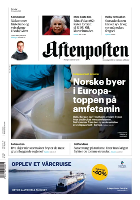 Cover of Aftenposten