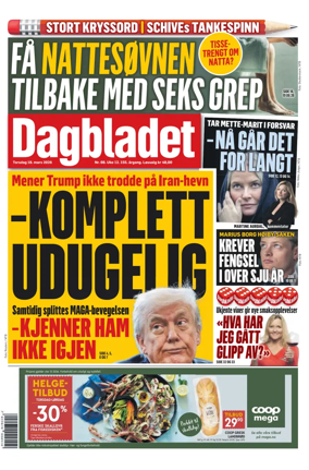 Cover of Dagbladet