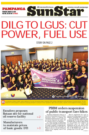 Cover of Sun.Star Pampanga