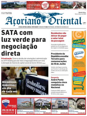 Cover of Acoriano Oriental