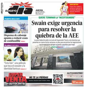 Cover of El Nuevo Dia