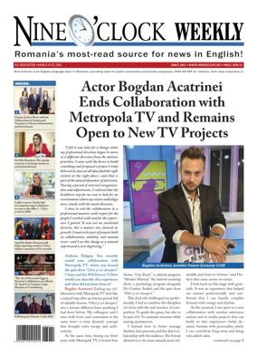 Cover of Nine o clock Weekly (Romania)