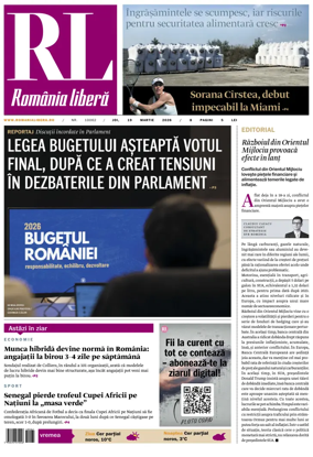 Cover of Romania Libera
