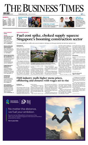 Cover of The Business Times