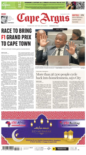 Cover of Cape Argus