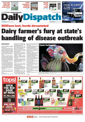 Cover of Daily Dispatch